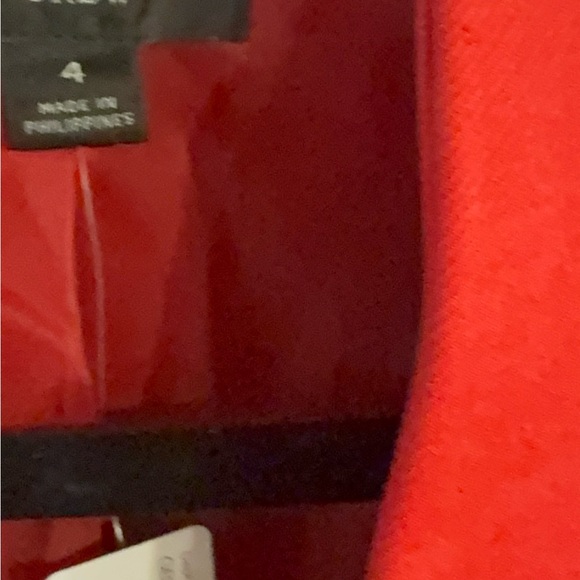 J. Crew Women's Vibrant Red Blazer - Picture 7 of 11